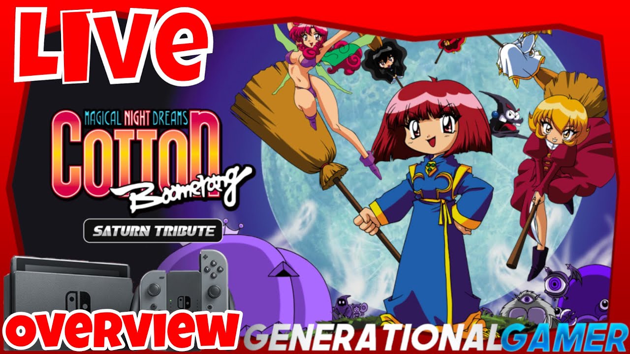 Cotton Boomerang (& Guardian Force) - Sega Saturn Tribute (Live 