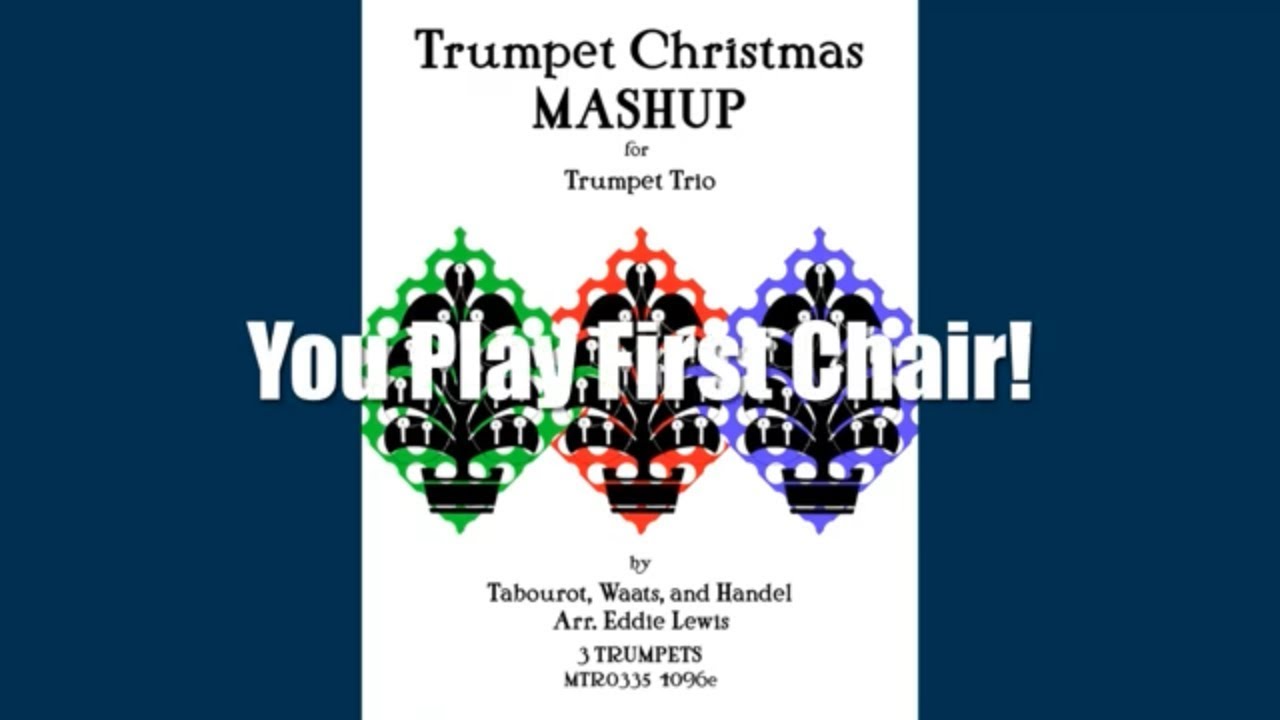 Trumpet PlayAlong Trumpet Christmas Mashup YPFC YouTube