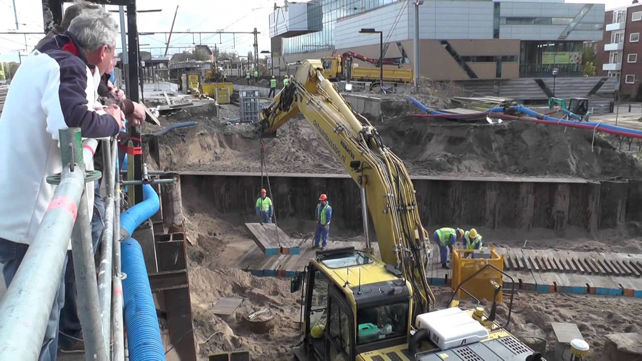 Foto Video Zutphen Nieuws  Nieuwe tunnels NS Station Zutphen Deel 2