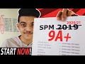 Do This NOW To Get SPM 9A+ | Straight A SPM Tips