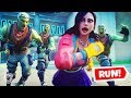 ESCAPE the ZOMBIE MALL to SURVIVE! (Fortnite Infection)