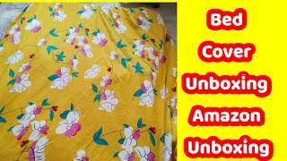 Amazon Unboxing|Bed cover Unboxing