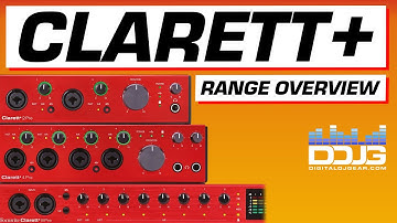 BRAND NEW Focusrite Clarett+ USB Audio Interface Range Overview