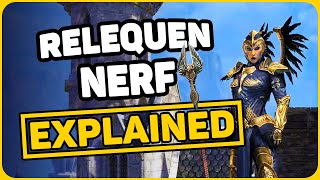 Relequen NERF Explained | ESO