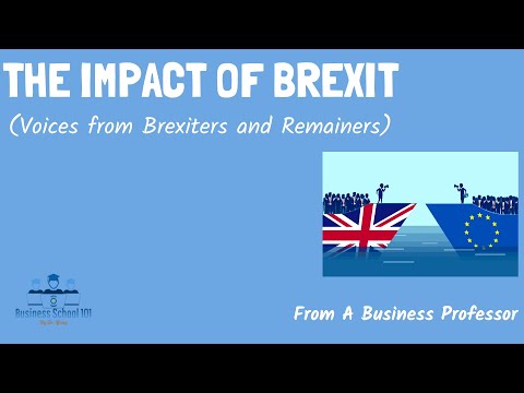 The Impact of BREXIT on Britain (Voices from both Brexiters and Remainers) | International Business