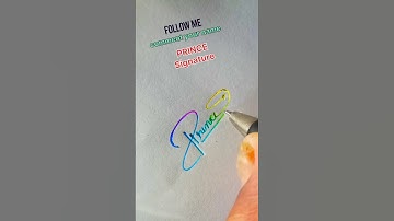 PRINCE name sign | signature for PRINCE  | #shorts #viral #short #signature #handwriting #namesign