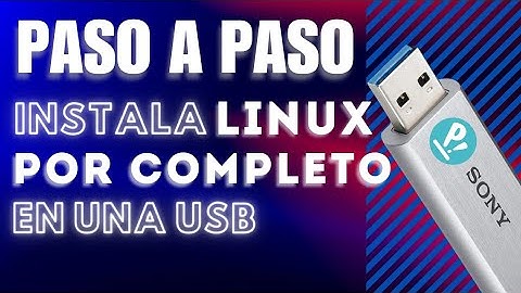 PASO A PASO: Instalar LINUX COMPLETO en USB (Mejor que el modo persistente)