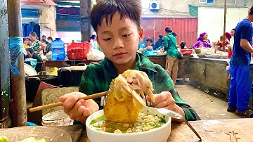 Mí Nô 1Chân ăn sập chợ phiên Mèo Vạc toàn món ngon mát lẹm . Thào Mí Linh - Nguyễn Tất Thắng