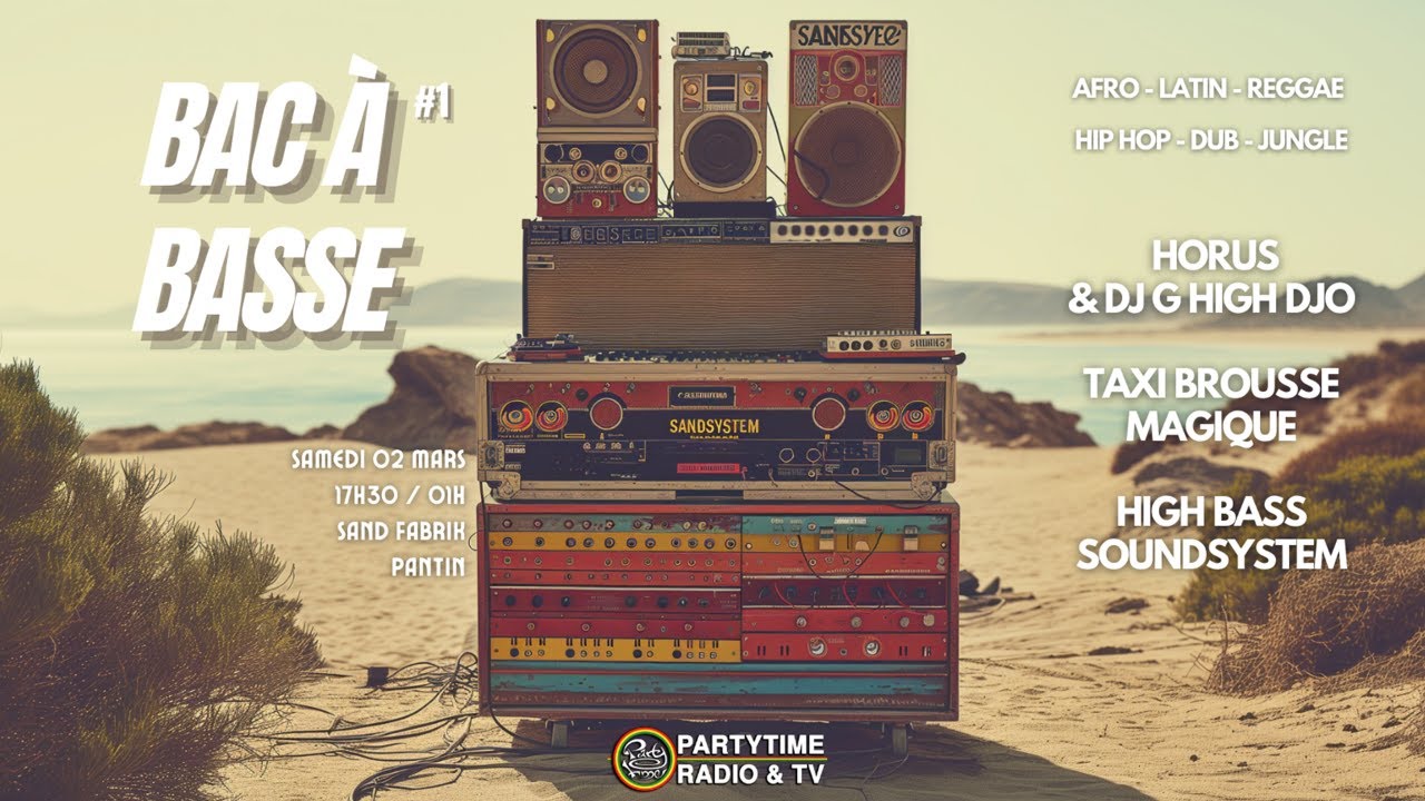 Bac A Basse #1 - Afro-Latin / Reggae / Hip Hop / Dub / Jungle