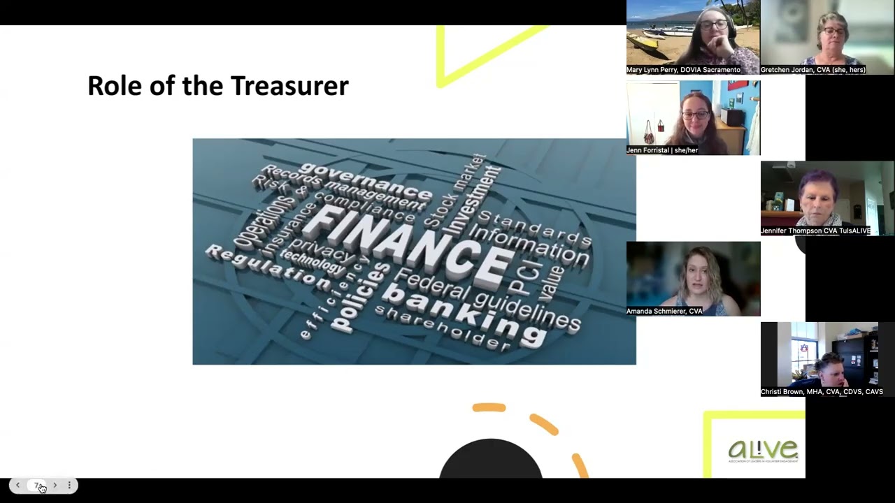 Local Associations COP: Back To Basics Financial Frameworks