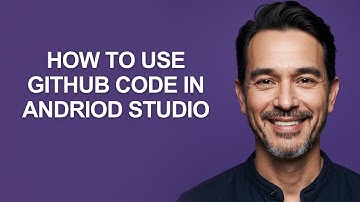 How to Use Github Code In Andriod Studio - KevinHowTo