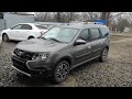 LADA LARGUS CROSS 2021 года обновленный! цвет Каракумы 238