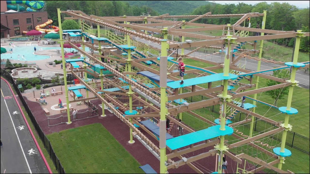 Ropes Course Great Wolf Lodge Memorial Day 2018 YouTube