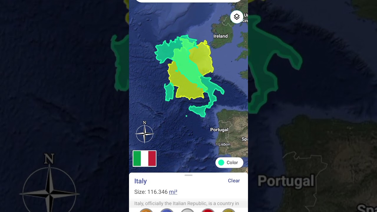 Italy🇮🇹🆚Germany🇩🇪 Size Companies #geography #shorts #virqlshorts
