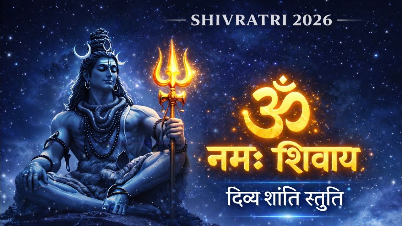 दिव्य शांति स्तुति | ॐ नमः शिवाय | Shivratri 2026 Special Mahadev Bhajan 🕉️