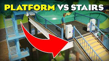 This SIMPLE Trick Makes Platform Stairs Look INCREDIBLE in Planet Coaster 2