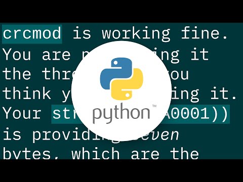 Calculating CRC16 in Python
