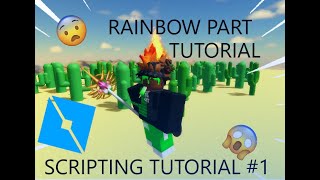 Roblox Scripting 1#: Rainbow Part Tutorial