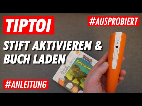 Tiptoi Stift aktivieren - Buch/Audiodatei laden (OHNE und MIT Tiptoi Manager) ?✅