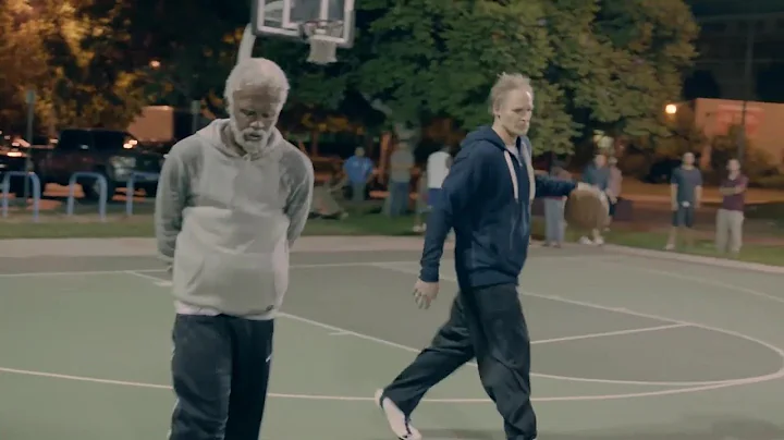 Uncle Drew and Jerry West take on youngsters part 2 . Basketball short clip - DayDayNews