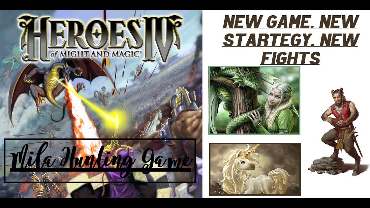 Heroes IV: NEW GAME, NEW STARTEGY, NEW FIGHTS / Mila Hunting Game 4K # 1