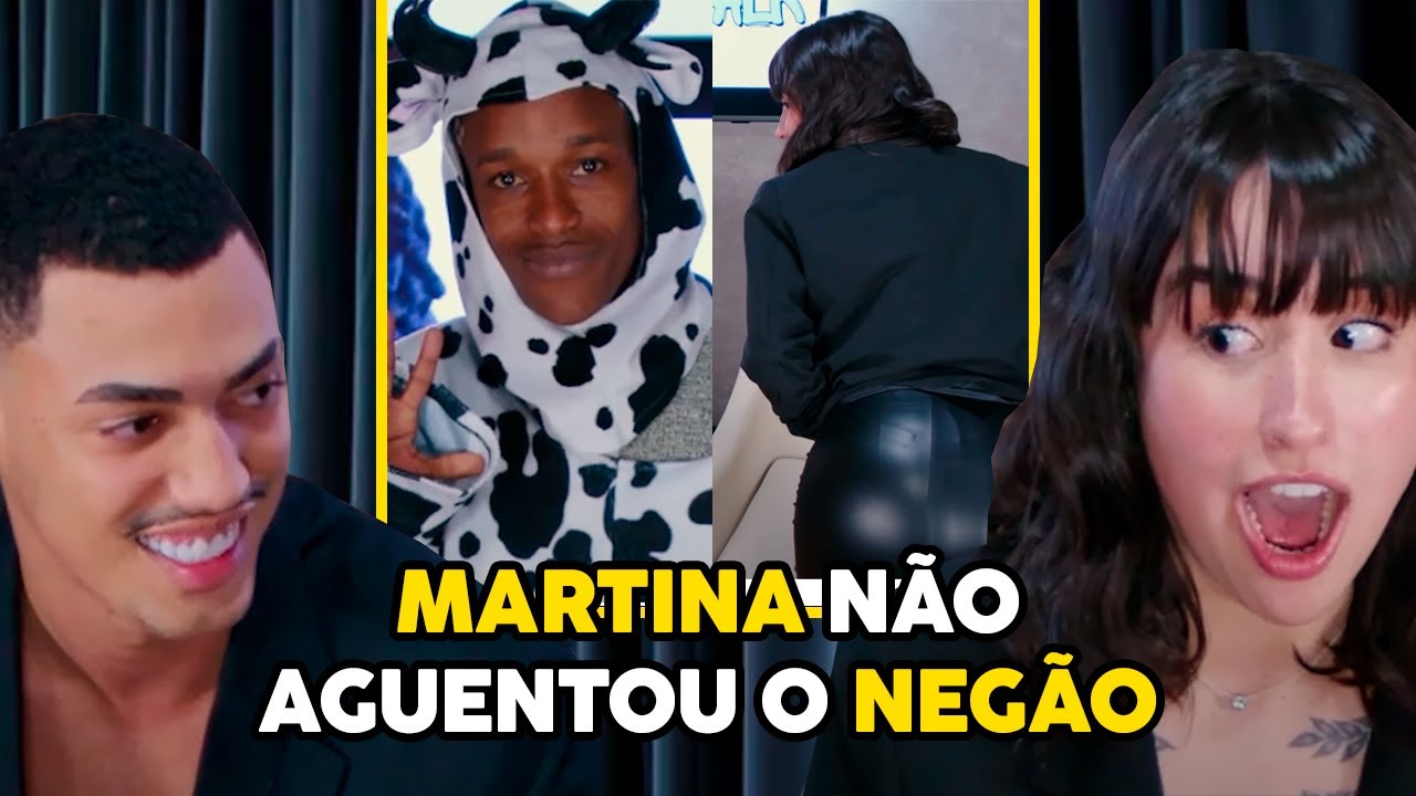 MARTINA NÃO AGUENTOU O NEGÃO!! SADOMASOQUISTA MOSKITALK - YouTube