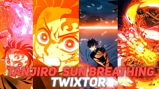 Tanjiro Halo Sun Dance Twixtor Clips For Edit 4K