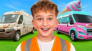 I Built a SECRET Ice Cream Truck!