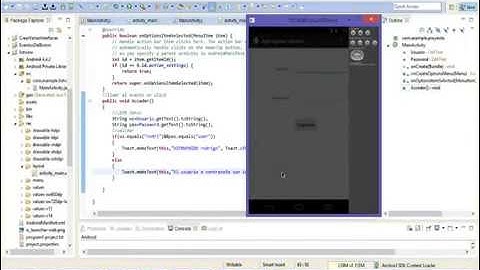 T.05.-Ingreso de Usuario (LOGIN) en ADT eclipse Para aplicaciones móviles en ANDROID