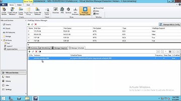 Vital Labs SCVMM Add-in - Schedule Snapshot