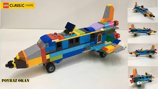 Lego Classic 10696 Tuğlaları İle Uzay Mekiği Nasıl Yapılır? 10696 Lego Classic Ideas