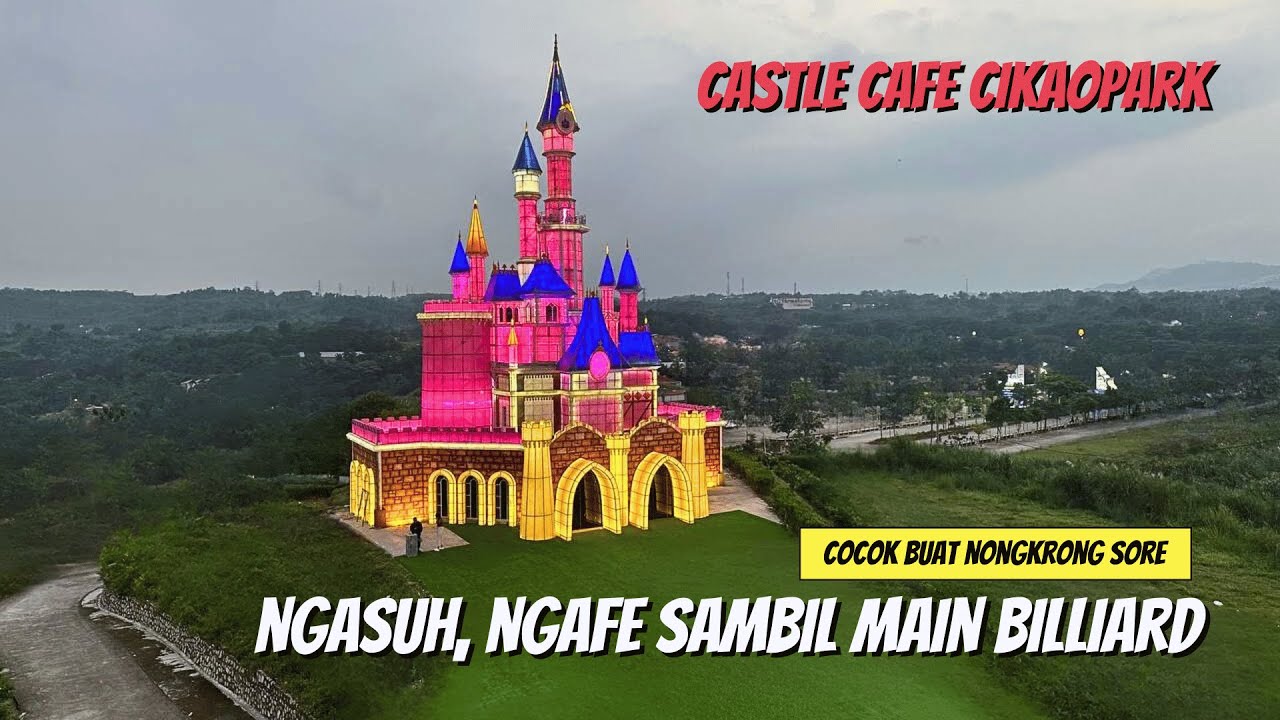 Кафе-замок Пурвакарта, самая популярная туристическая достопримечательность Пурвакарты