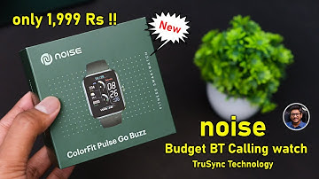 Cheapest Bluetooth Calling Watch from Noise | Pulse Go BUZZ Unboxing⚡