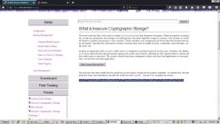 Security Shepherd   Private   Insecure Cryptographic Storage