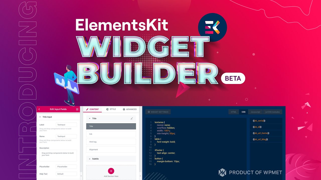 Border Control in ElementsKit Widget Builder Elementor control | Wpmet ...