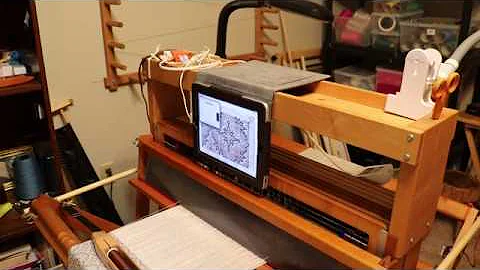 IWeaveIt for handweaving on loom