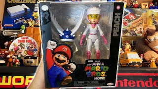 Super Mario Bros Movie Peach Figure Unboxing