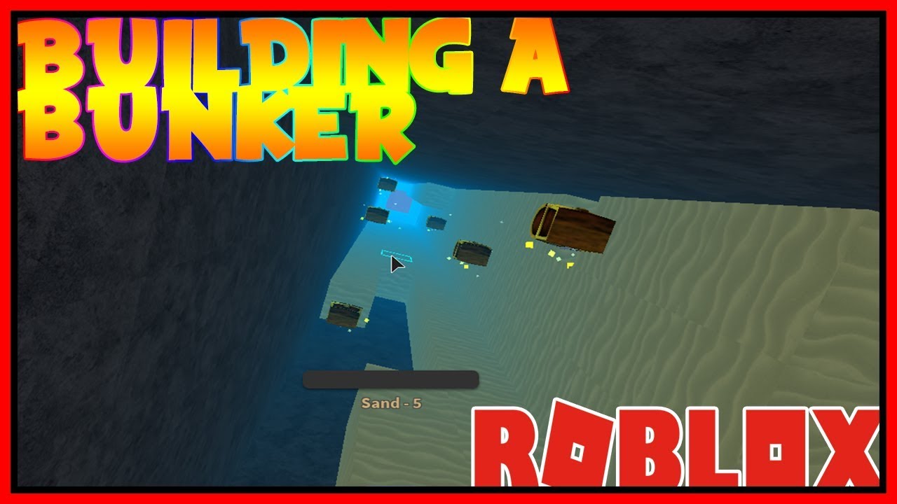 BUILDING A BUNKER - ROBLOX Treasure Hunt Simulator - YouTube