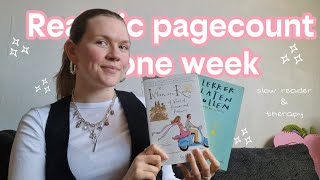 A REALISTIC reading week, slowreader edition