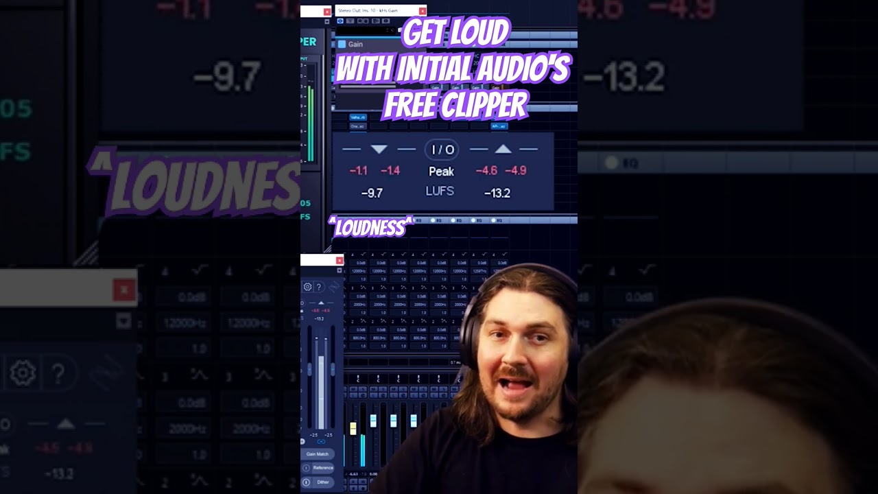 Initial Audio Clipper is Aggressive and loud!! 