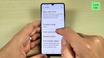 How to Increase Text Size on Samsung Galaxy A42 5G