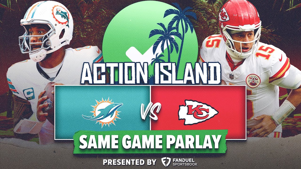 Kansas City Chiefs vs Miami Dolphins PROPS & PARLAYS! NFL SNF Picks