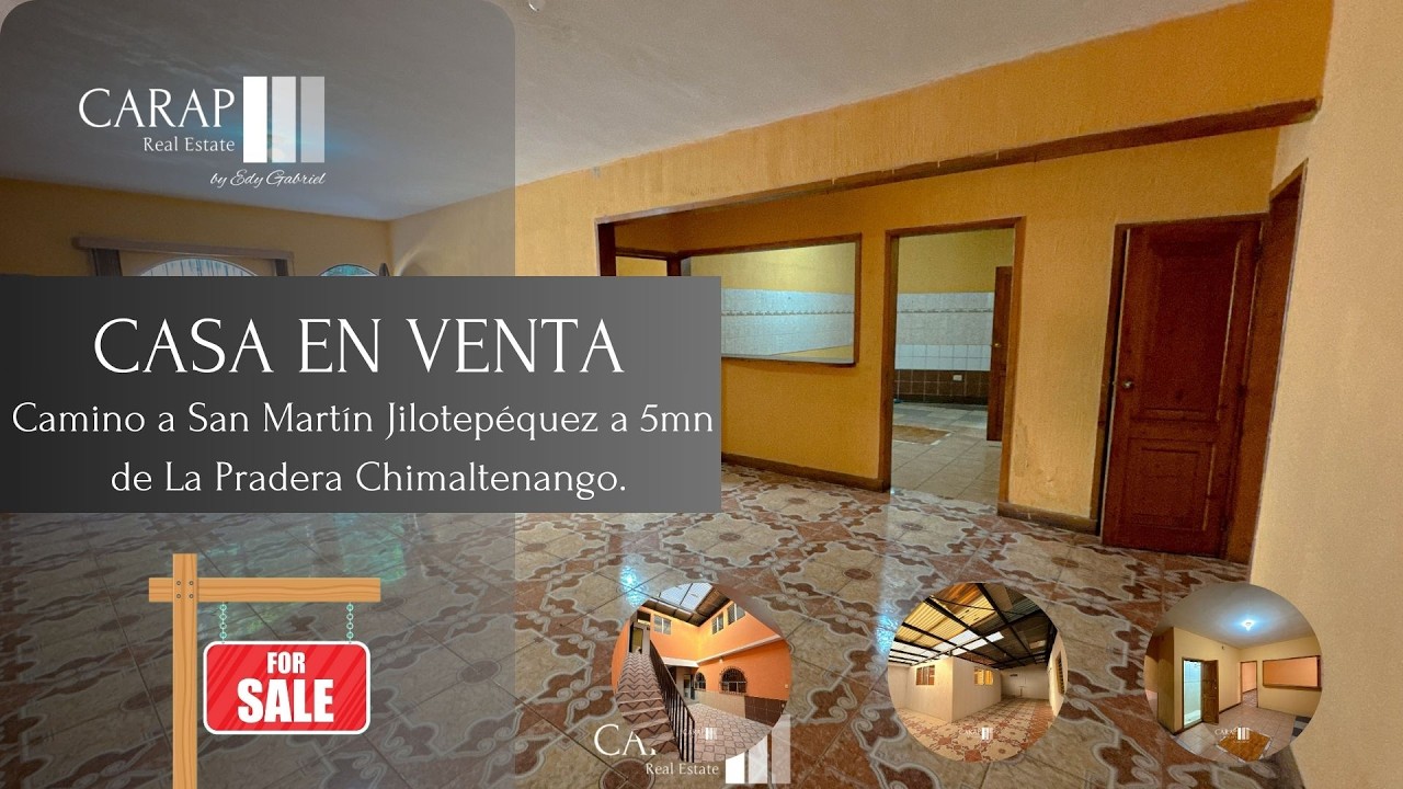 ¡Casa en venta en Chimaltenango!  El Espacio que necesitas a minutos de La Pradera 🏠.