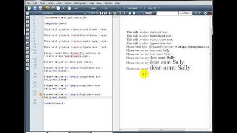 LaTeX Tutorial 5   Text and Document Formatting   Part 1  2