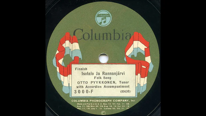 ISOTALO JA RANNANJRVI, Otto Pyykknen harmonikan se...