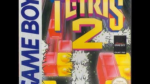 TETRIS 2 (Nintendo Game Boy) - Super Game Boy Gameplay HD - real hardware