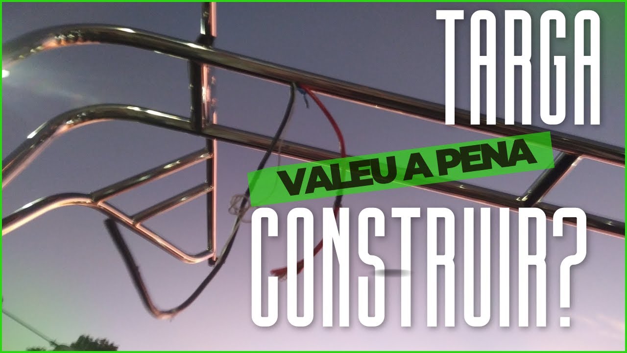 ⁣Montagem e Instalação da Targa