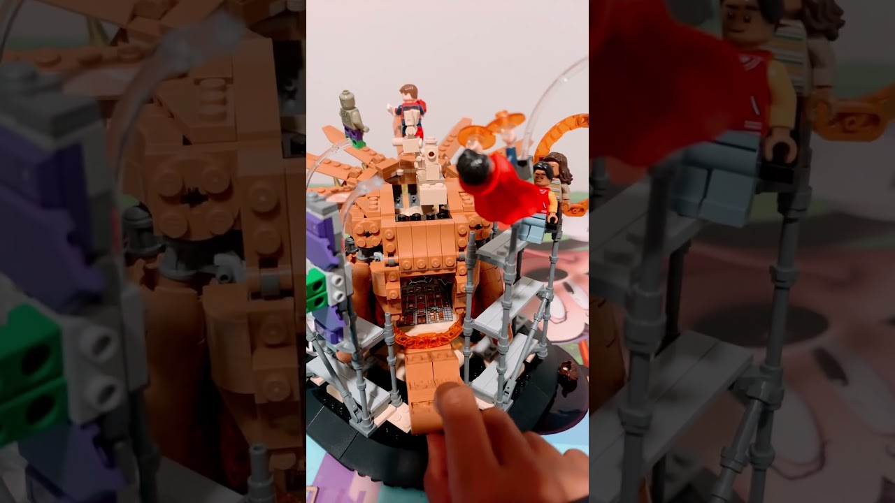 My Spider-Man no way home final battle Lego set