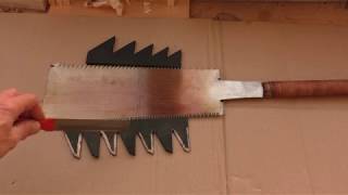 Japanese Saw and how to use it at the European table