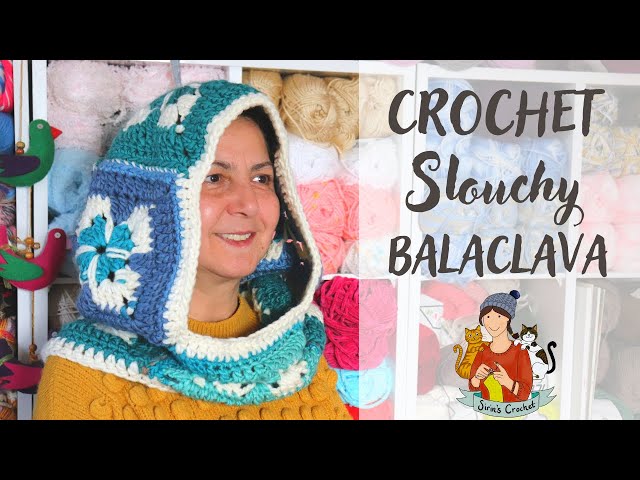 Crochet Easy Slouchy Balaclava - YouTube